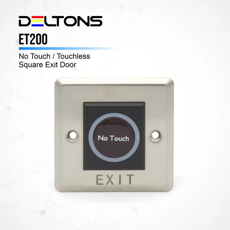 No Touch Contactless ET200 Exit Button Access Control 0