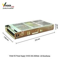 Gambar Vinder Switching Power Supply 20.8A Adaptor 12V DC Trafo 250 Watt dari Sinar Makmur LED Kota Administrasi Jakarta Barat 1 Tokopedia