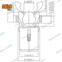 Gambar 3pcs PR001 saklar pantul (push button switch) door lock DVD door cover dari BOLO MART Kota Tangerang Selatan 2 Tokopedia