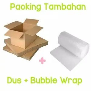 Tambahan Packing Buble Wrap / Kardus / Kertas Kado