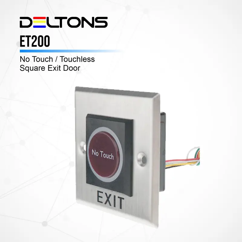 No Touch Contactless ET200 Exit Button Access Control 1