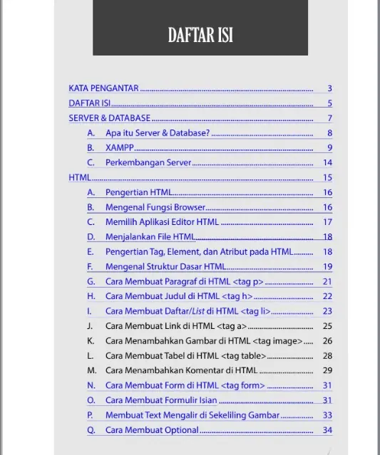Buku Sakti Pemrograman Web HTML, CSS, PHP, MySQL dan JavaScript 3