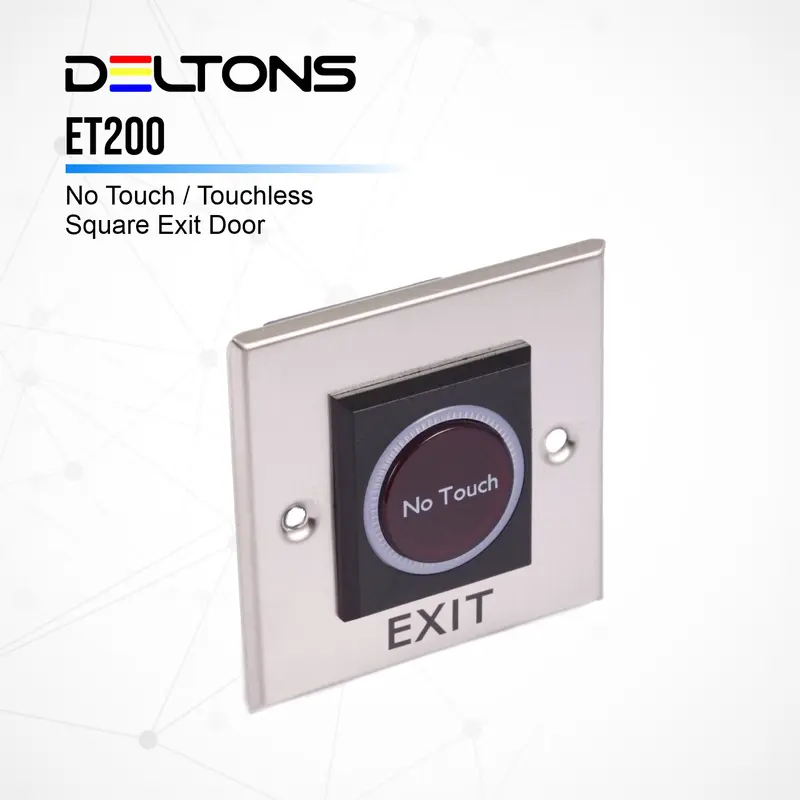 No Touch Contactless ET200 Exit Button Access Control 2