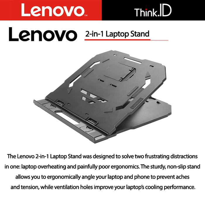 Gambar Lenovo 2-in-1 Laptop Stands 4XF1A19885 dari THINK-ID Kota Surabaya Tokopedia