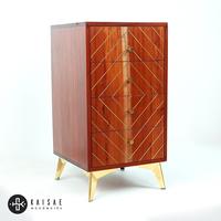 Gambar Kinanti 2 - Four drawers side table with knob #meja nakas #side table dari kaisugih Kab. Bandung 2 Tokopedia