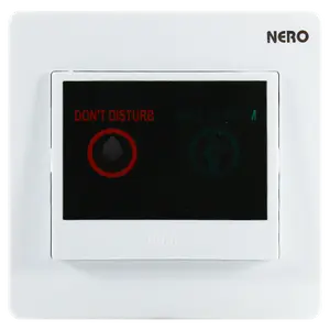 NERO Saklar Bell Hotel Casa White X272-W