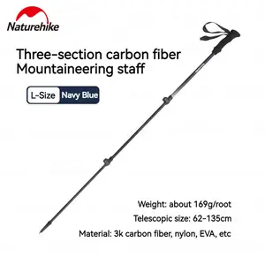 TREKKING POLE CARBON FIBER NATUREHIKE CNK2300DS010