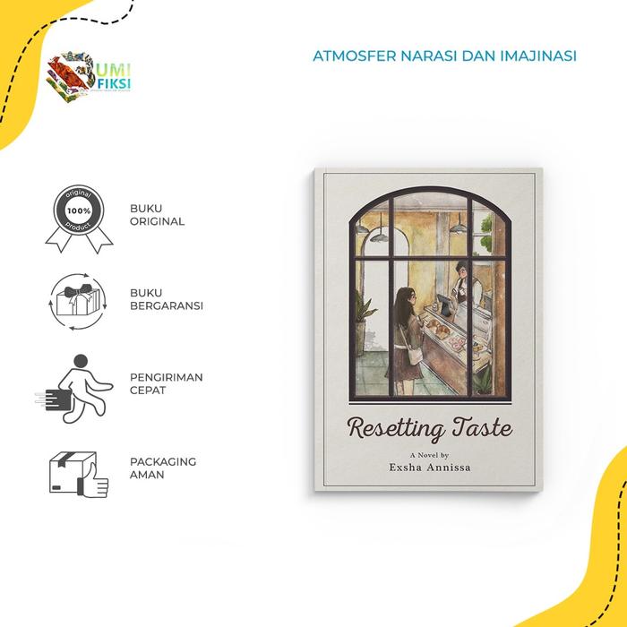 Gambar Buku Novel Resetting Taste - Exsha Annissa - Cloudbooks - Bumi Fiksi dari bumifiksijakarta Jakarta Selatan Tokopedia