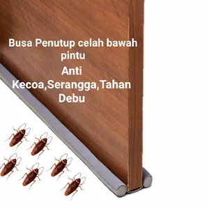 Penutup Celah Bawah Pintu Penghalang Kecoa Serangga Penutup Udara Seal