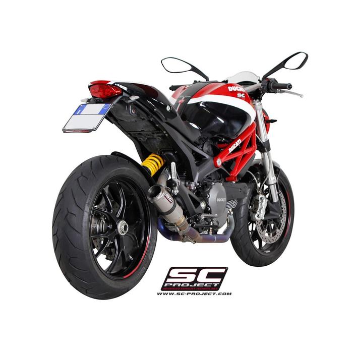 Gambar Knalpot Ducati Monster 795 SC Project CRT Titan Ori Itali dari Candi Motor Kab. Banyumas Tokopedia