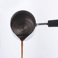 Gambar Teko Kopi Espresso Latte Art Ibrik Turkish Stainless Long Handle - 350ml dari Viv Coffee Kota Administrasi Jakarta Barat 4 Tokopedia