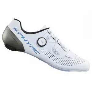 SHIMANO SH RC902T WIDE LARGE WHITE 45 - Sepatu Celat Roadbike 24585