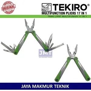TEKIRO Tang Lipat Multifungsi 17 in1 Multifunction Pliers 17in1