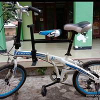 Gambar BONCENGAN SEPEDA LIPAT PREMIUM + SADDLE dari TOKOWAFA Jakarta Timur 5 Tokopedia