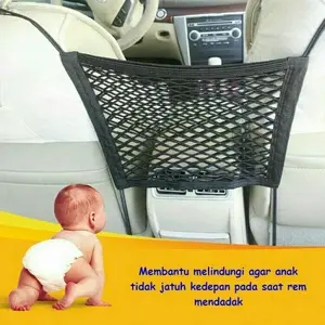 car seat net / jaring pengaman bayi / aksesoris mobil anak