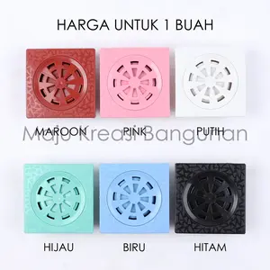 Saringan Got Tebal Plastik PVC Kamar Mandi Toilet Floor Drain Air WC