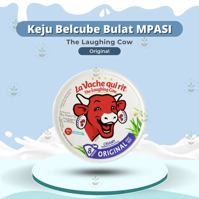 Keju Belcube Bulat MPASI Laughing Cow La Vache Qui Rit (8pc) 120 gram 0