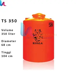 Tangki Air KOALA TS 350 Volume 350 Liter Toren Tandon