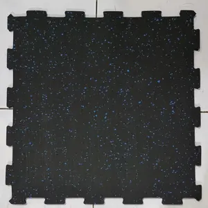Rubber Flooring Fitness/ Matras Puzzle Gym 50Cm x 50Cm 8mm