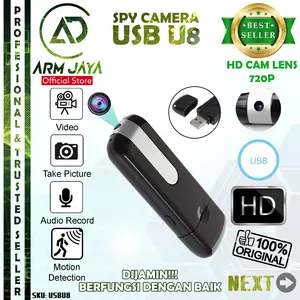 ARMJAYA Kamera USB U8 Camera Bentuk Flashdisk Perekam Video Audio Foto Voice Recorder