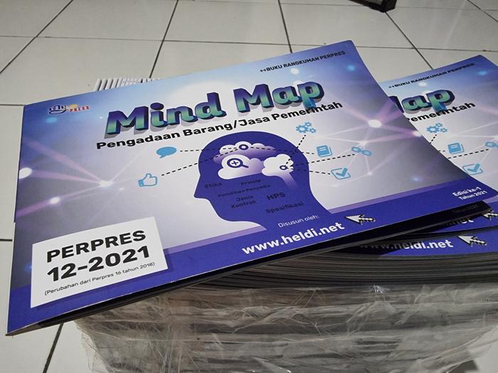 Gambar Buku MInd Map Pengadaan Barang/Jasa Pemerintah (perpres 16/18-12/21) dari heldidotnet Kota Bogor Tokopedia