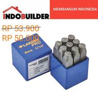 Gambar LAKONI PRO NUMBER PUNCH 8 MM ISI 9 PCS / STEMPEL BESI ANGKA NOMOR dari Indo Builder Kab. Tangerang 1 Tokopedia