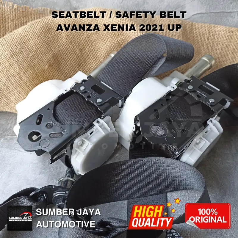 Seatbelt Seat Belt Safety Belt Depan Avanza Xenia 2021 up Original 1