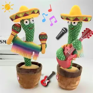 Mainan Anak Boneka Kaktus Music dan Joget CACTUS SINGING DANCING TOYS