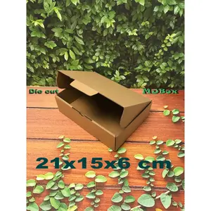 Kardus karton 21x15x6 cm..Die Cut kotak Aksesoris dll model box pizza