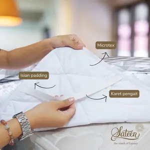 Matras Protector UK 180 x 200 (Ada karet di tiap sisi yang dipasang)