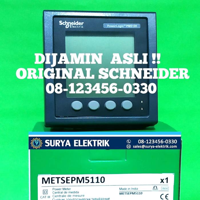 Gambar SCHNEIDER POWER METER DIGITAL PM5100 PM5110 METSEPM5110 SCHNEIDER ORI dari SURYA ELEKTRIK Kota Administrasi Jakarta Pusat Tokopedia
