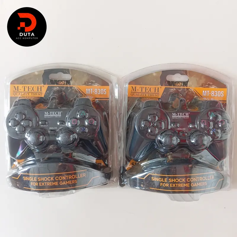 Gamepad M-Tech Single Hitam USB Joystick Original 100% 2