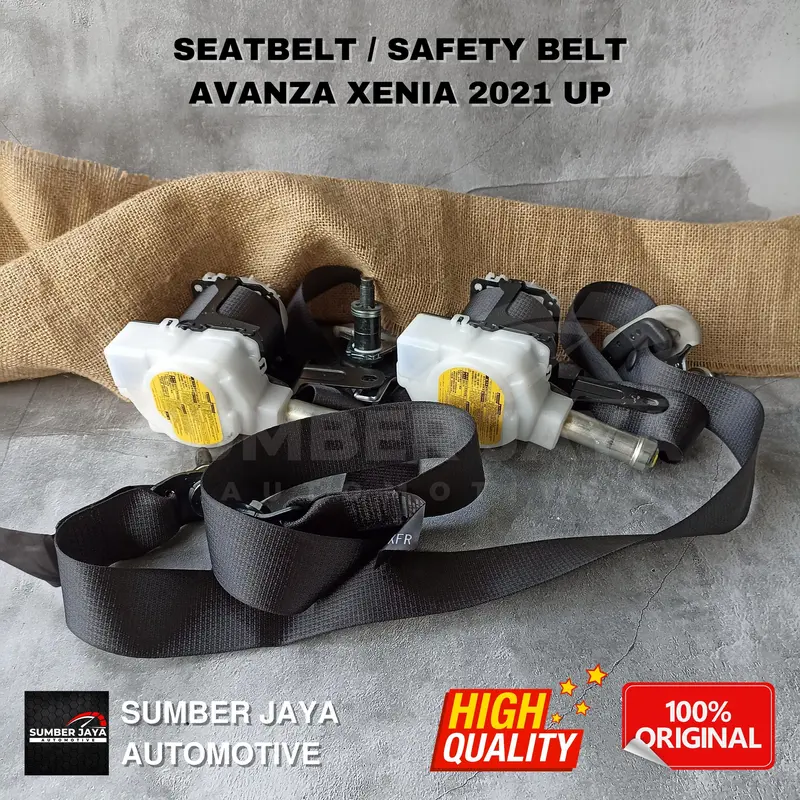 Seatbelt Seat Belt Safety Belt Depan Avanza Xenia 2021 up Original 2