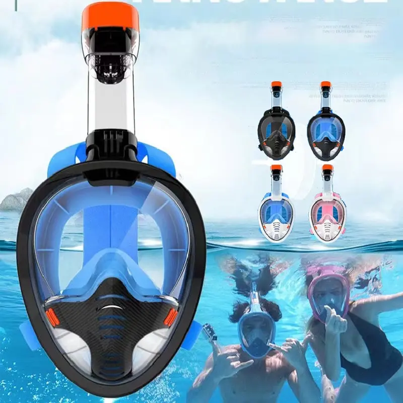 Alat Selam Kacamata Snorkel / Scuba Diving / Snorkling Mask Full Face 1