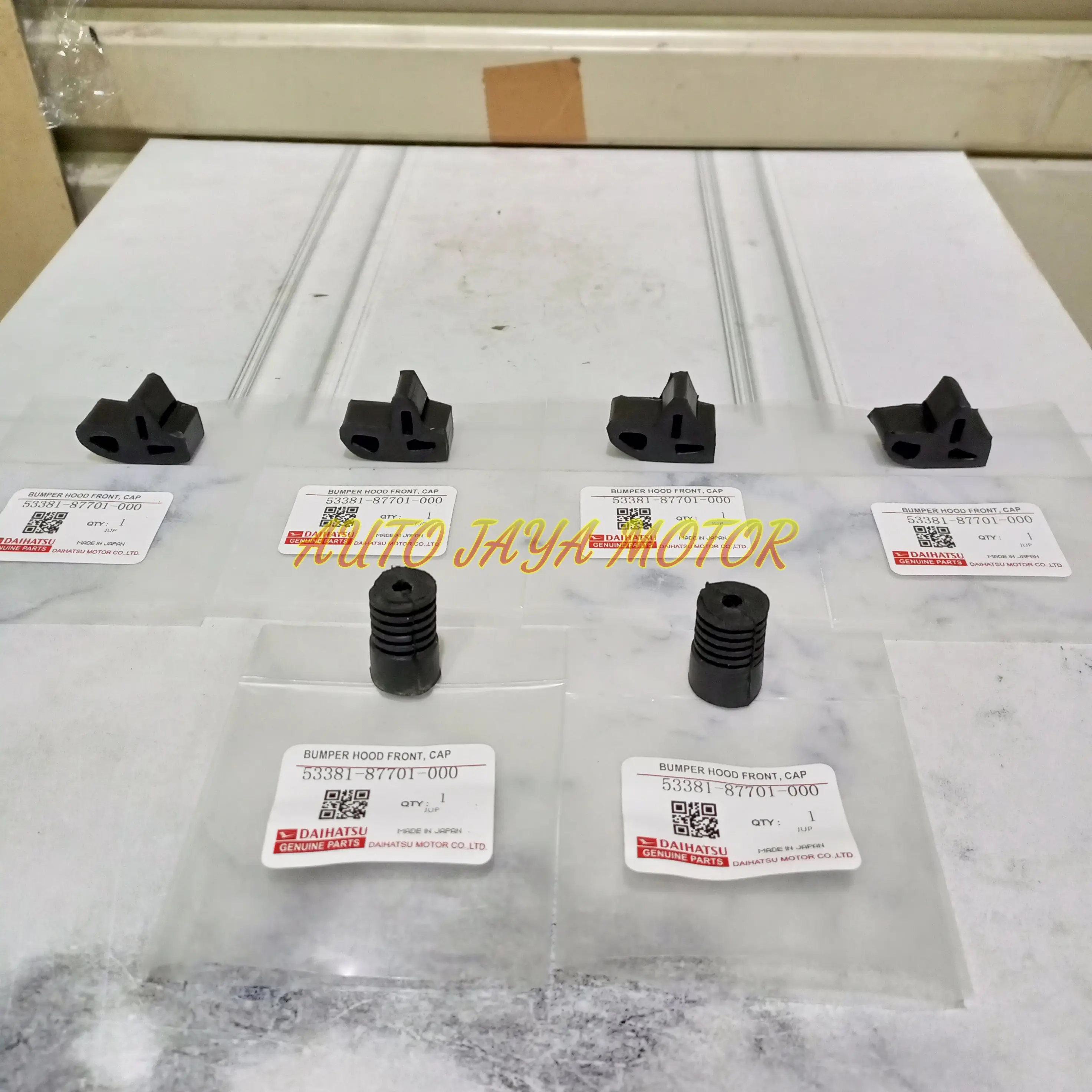 Karet Kap Mesin Depan Samping Taft Gt Feroza Hiline 1Set 6pc