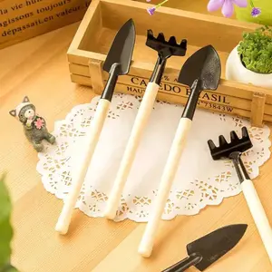 Skop Sekop Garpu Cangkul Mini 3in1 - Alat Berkebun Garden Tool