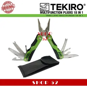 TEKIRO Tang Lipat Multifungsi 18 in 1 MultiFunction Pliers 18in1