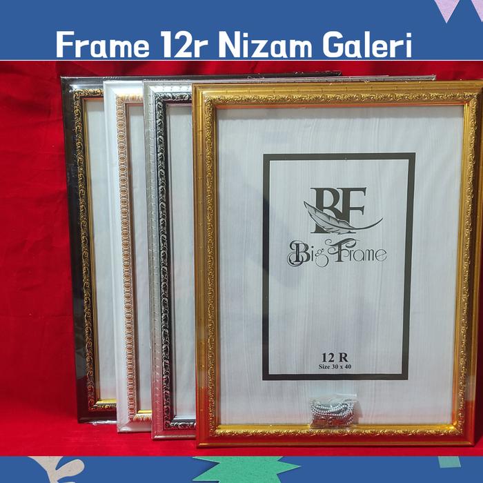 Jual Bingkai frame figura foto 12r 17r 30x40 ukir - Emas - Kota Depok ...