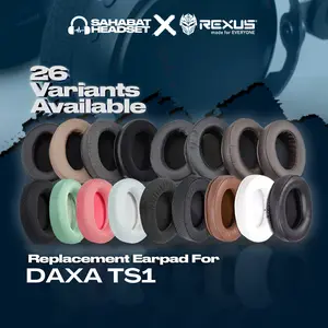 Earpad Ear Cushion Earcup Rexus Daxa TS1 TS-1 TS 1 Busa Foam Bantalan