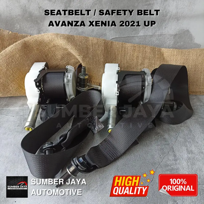 Seatbelt Seat Belt Safety Belt Depan Avanza Xenia 2021 up Original 0