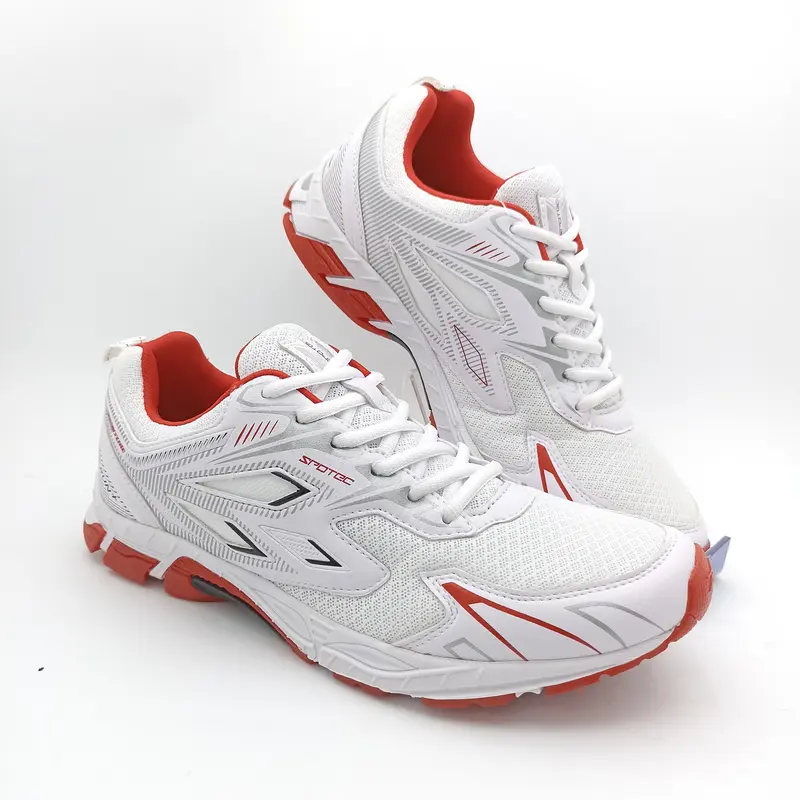 SPOTEC Sepatu Running Artikel VENTURE-putih/merah 1