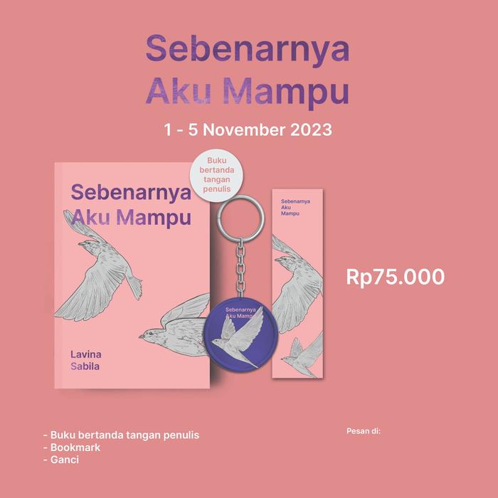Gambar Buku Novel Sebenarnya Aku Mampu - Lavina Sabila - Bukune - Bumi Fiksi dari bumifiksijakarta Jakarta Selatan Tokopedia