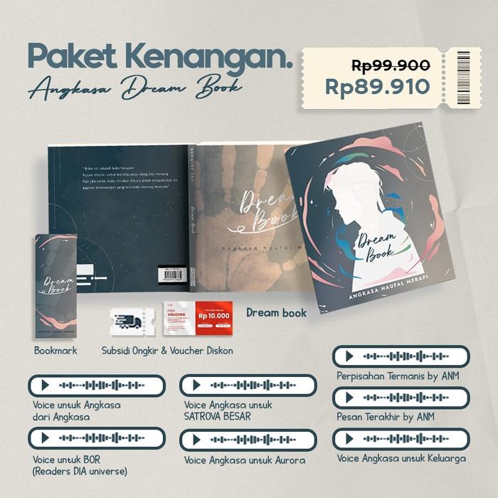 Gambar Pre Order - Buku Novel - Dream Book Angkasa By Nur Wyna - Bumi Fiksi dari Bumifiksimedan001 Kota Medan Tokopedia