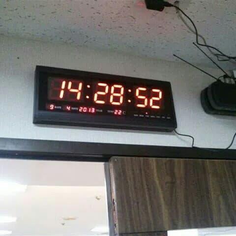Gambar Jam Dinding Digital besar 4819 digital wall clock 4819 dari Danangedewe Kab. Bogor Tokopedia