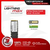 Gambar SSD M.2 NVME 256GB Midasforce Lightning Max PCIe Gen3 x4 dari Jaya Komputa Kota Administrasi Jakarta Pusat 3 Tokopedia