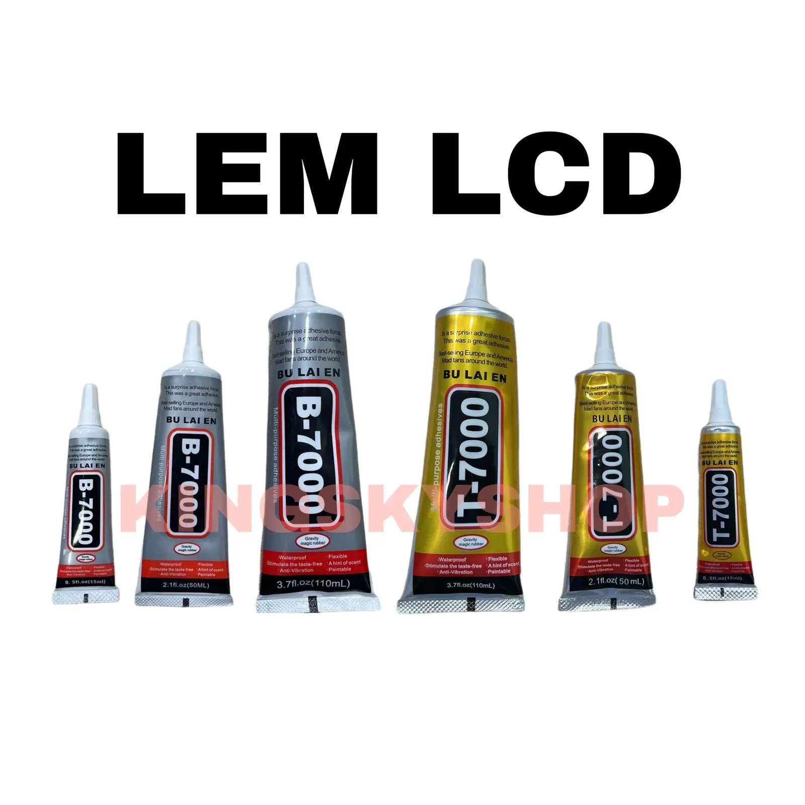 LEM LCD TOUCHSCREEN  BACKDOOR CASING T7000 B7000 3ML 15ML 50ML 110ML