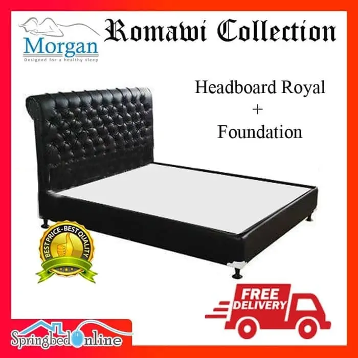 Divan Sandaran Romawi 200x200 Foundation Headboard 0