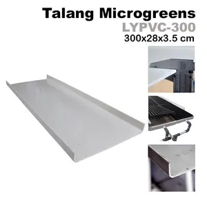 (Per Meter) Hidroponik Talang Microgreen Semai LYPVC-300 Gully Semai