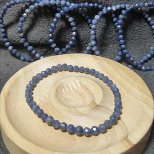 Gelang Blue Sapphire Natural Faceted 4,5 mm