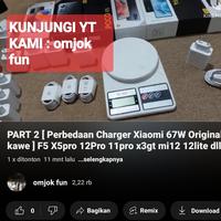 Gambar Charger Xiaomi Copotan poco X3 Gt 67W Original 10000% dari omjok Kota Administrasi Jakarta Utara 5 Tokopedia